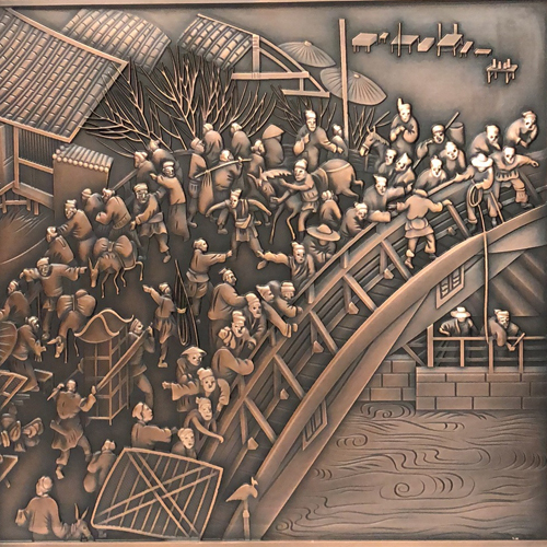 铜壁画