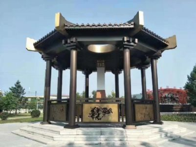 铜古建楼台